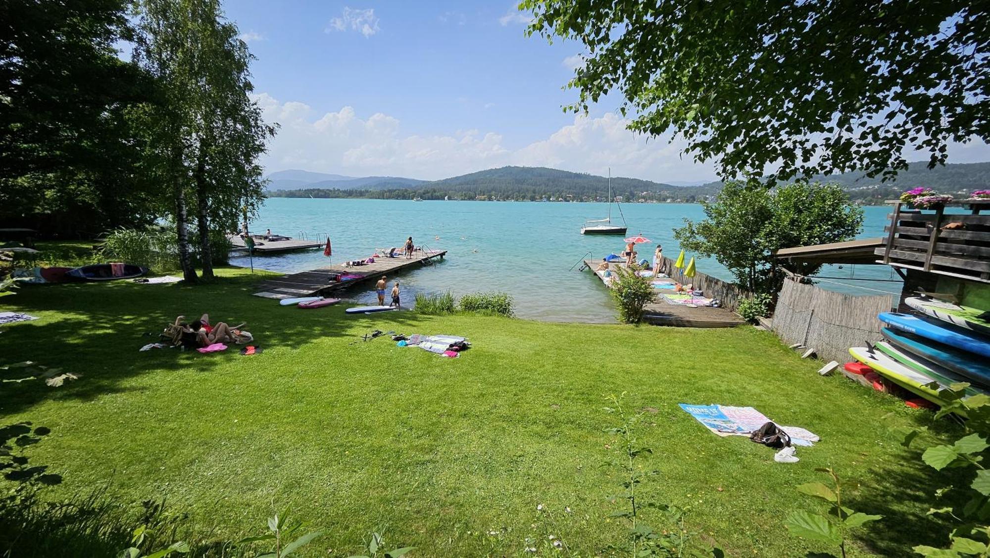 "Casa Antonio" 3 Gehminuten Strandbad Sekirn, Inkl Seezugang 외부 사진